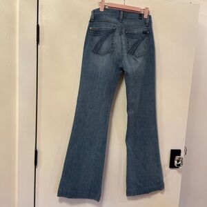 7 For All Mankind Light Blue Flare Jeans